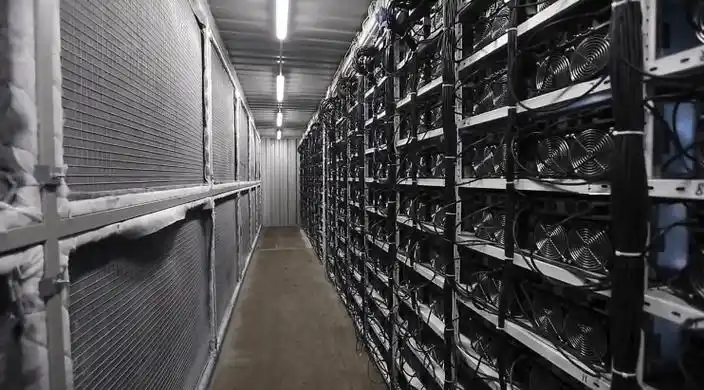 Bitcoin mining farm in Paraguay