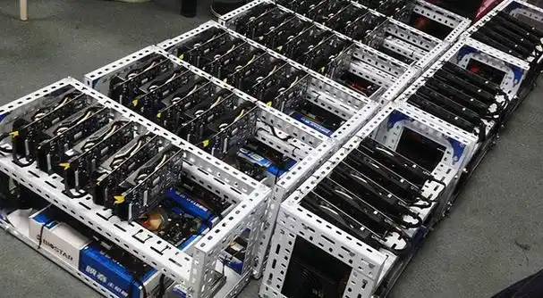 Next-gen mining rig showcasing advanced cooling systems and modular design