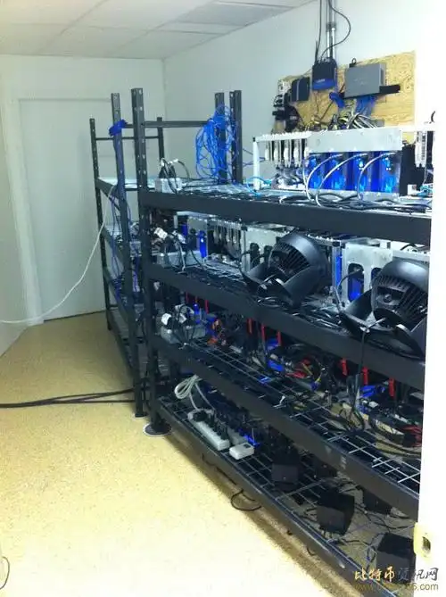 Image showcasing the interior of a mining rig, highlighting the ASIC miners